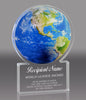 Acrylic Full Color Globe Award - 7 inch [ATGLB-7-Q]