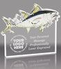 Blue Fin Tuna Fishing Acrylic Award- 6 x 5.25 inch [AFSH-TNAB-65-Q]