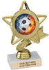 Star & Pennant Color Insert Trophy [Ti-P43]
