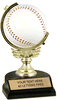Baseball Trophy with Spinning Squeezable Ball [TSFB6-BS]
