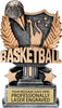 Basketball Silver Allstar Resin Trophy [RM70-03-BK-6]