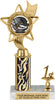 Banner Star Insert Trophy with 1 Trim [T1T11i-J27]