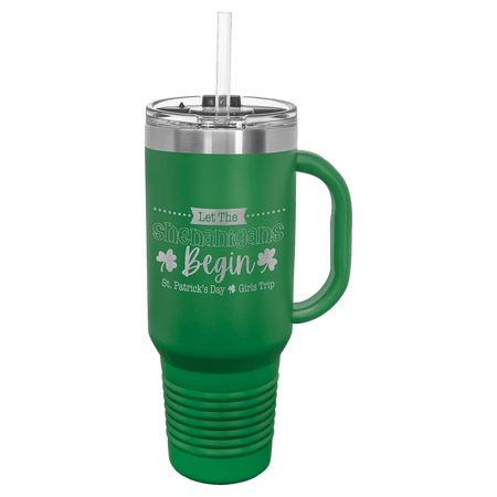 Polar Camel 40 oz. Travel Mug with Handle - Green [TJPC74-GRN]