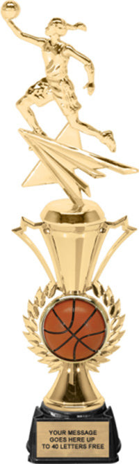 Basketball Radiance Riser Trophy [TPWSBR-BK]