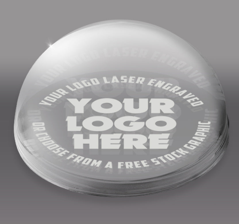 Crystal Dome Paperweight [CPWSTD-X]