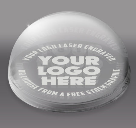 Crystal Dome Paperweight [CPWSTD-X]