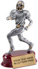 Football Silver Resin on Piano Finish Base [SCR6S-FB]