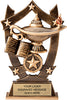 Lamp of Knowledge Arch Resin Trophy - 6.25