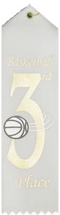 Basketball 3rd Place Event Ribbon [R8SER-BK-3RD]