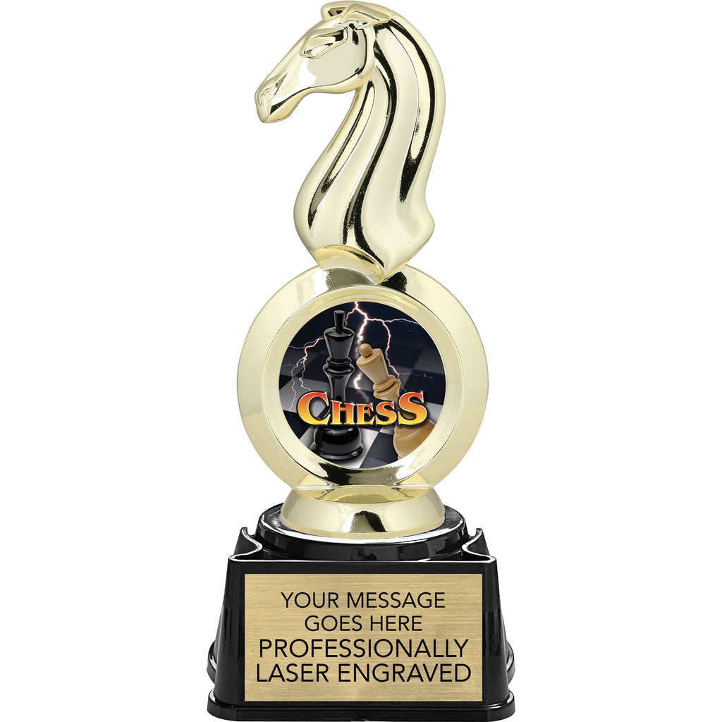 Chess All-Star Insert Trophy - 8.25 inch [TR57i-CS]