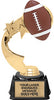 Football Twistar Trophy- Gold [TWST7-FB-G]
