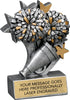 Cheer Star Blast Resin Trophy - 4.75