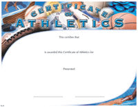 Full Color Certificates: Athletics  [CCT119]