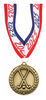 Field Hockey 1.75 inch Dimensional Medal [MSW1-FLDHK]