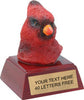 Cardinal Mascot Resin Themes Trophy [S485]