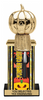 Halloween Pumpkin Carving Rectangle Column Trophy [TSQ10STK-PUCA]