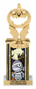 Halloween Mummy Rectangle Column Trophy [TSQ10STK-MUM]
