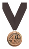 4th 1.75 inch Blade 3D Diecast Medal [MBD1-4TH]