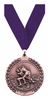 2.75 in Wrestling Wreath Framed Medal [M311-WS]