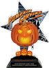 Pumpkin Carving Halloween Shattered Star Colorix Acrylic Trophy- 8.5 inch [TACR85-STR-HLWN-PMP-Q]