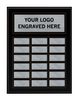 Matte Black Finish Perpetual Plaque [PPFP18-BLK]