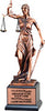 Scales of Justice Bronze Gallery Resin [GRS63SOJ]