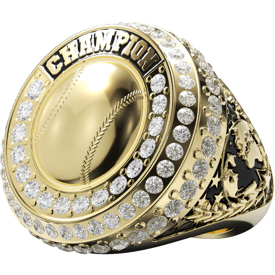 Baseball World Class Champion Ring - Gold [RSWCG-BS-CMHP-G]