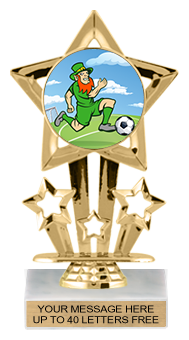 Shooting Star Color Insert Trophy [Ti-C67]