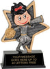 Cheer LittlePals Resin Trophy [RJLP5-CH]