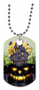 Halloween Haunted House Monster Dog Tag [DTXL-HLWN-HH]