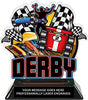 Derby Colorix-T Acrylic Trophy [TACR6-PNWD-Q]