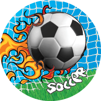 Soccer- Flame Insert [TD-1710]