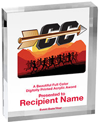 Track Vibrix Acrylic Award [ACB45V-TK]