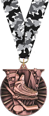 Hockey Victory Medal- Bronze [MVM2-HK-B]