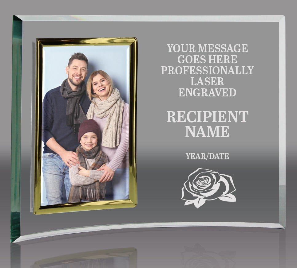 Jade Crystal Photo Frames