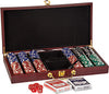 Rosewood Finish Poker Gift Set [PKRJ02]
