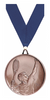 2.5 inch Premium Satin Finish Medal - Tennis Male [MF92-TNM]
