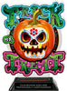 Halloween Sugar Skull Colorix-T Acrylic Trophy- 8.25 inch [TACR8-HLWN-SGRSKL-Q]