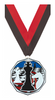 Chess Decagon Painted Medal [MDCM2-CS]