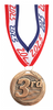 3rd 1.75 inch Blade 3D Diecast Medal [MBD1-3RD]