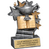 Lamp of Knowledge Star Blast Resin Trophy - 4.75