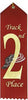 Track 2nd Place Event Ribbon [R8SER-TK-2ND]