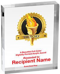 Victory Vibrix Acrylic Awards [1 inch thick]