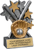 Baseball Star Blast Resin Trophy - 4.75