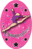 Gymnastics- Female Leap Oval Insert [OV-1900]