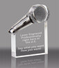 Microphone Acrylic Award- 5x6 inch [AMIC-6-Q]