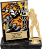 Tigers Mascot Billboard Plaque [PBB6-MSCT-TGR]