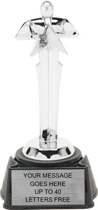 Silver Star Achievement Trophy [TRGSTRA-S]