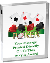 Card Games Vibrix Acrylic Award [A45BV-PK]