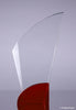 Crystal Fan on Red Base - 7.75 inch [CM56RD-7]